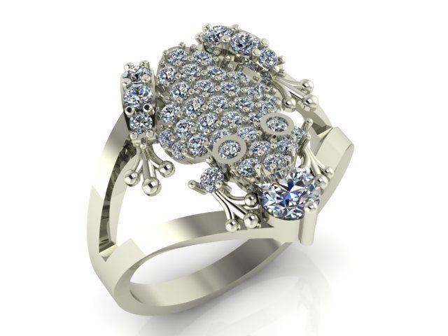 Collection 3d Ring Jewellery Models bulk 3D print model_84