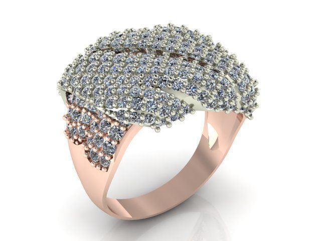 Collection 3d Ring Jewellery Models bulk 3D print model_51