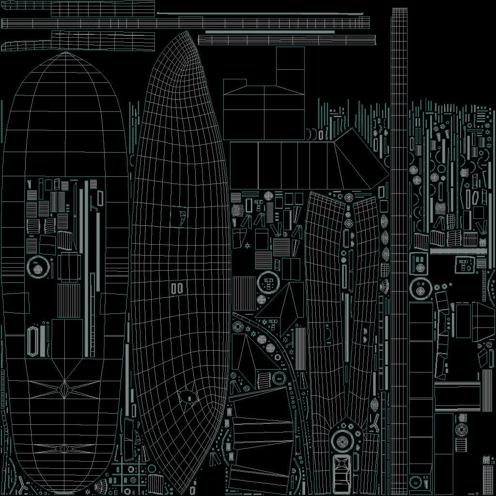 Rusted abandoned tug boat 3D model_12