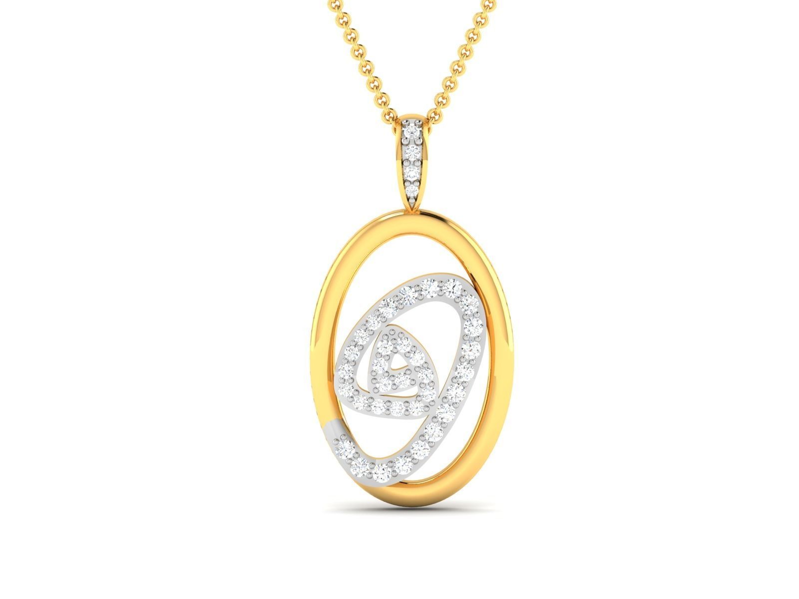 Women pendant 3dm render detail 3D print model_6