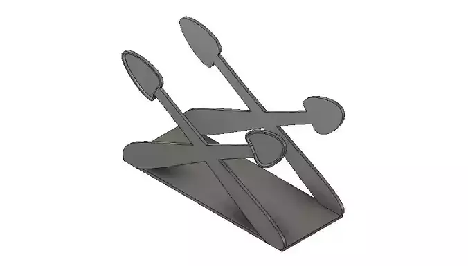 tissue holder for dining table Free 3D print model