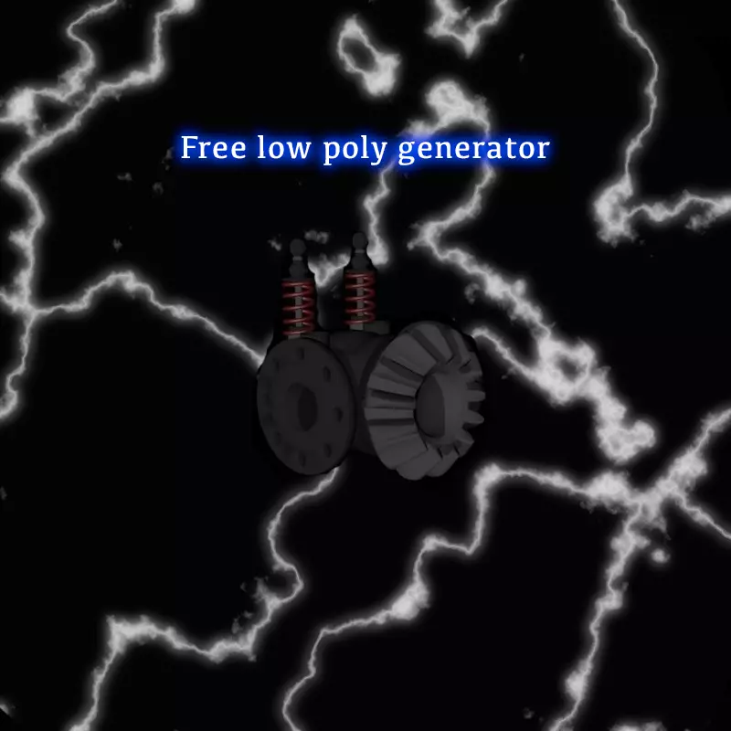 Free Low-Poly Generator Free low-poly 3D model_0