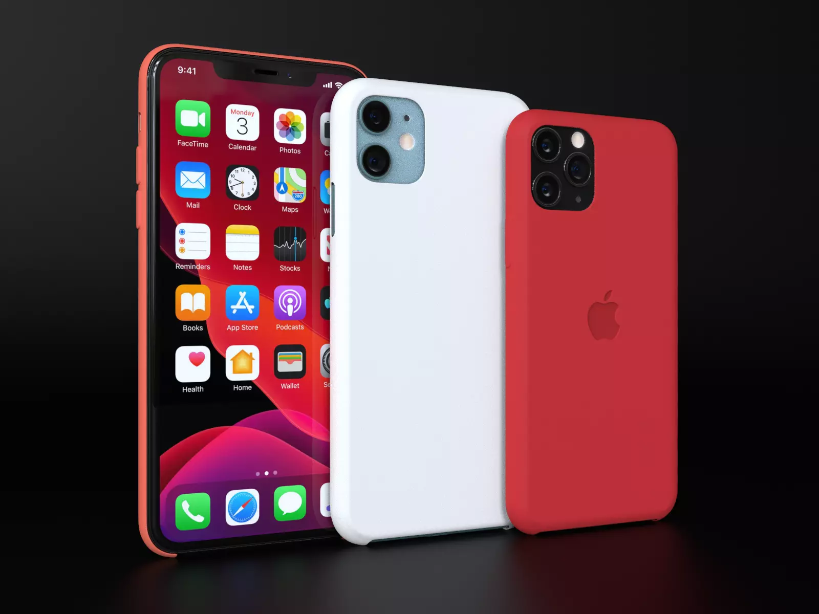 Ultimate Apple Models and Cases Of iPhone 11 and Pro and Pro Max 3D model