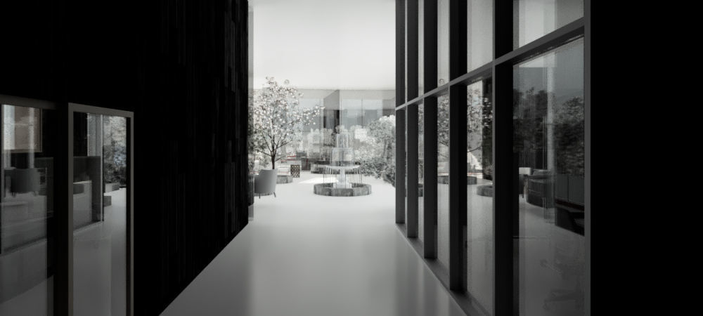 Revit Office building interior design 3D model_8