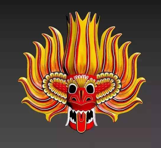 Mask  traditional mask 3D model