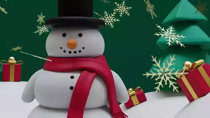 Snowman- trees- Gift Set 