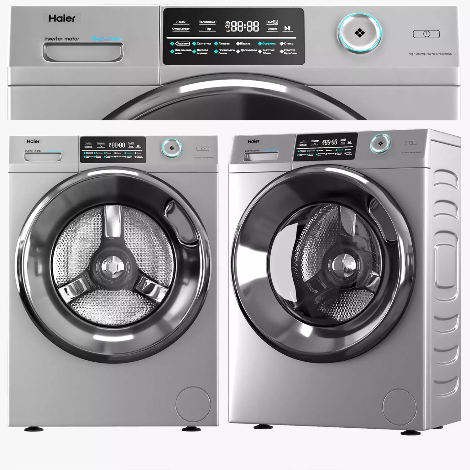 Haier HW70-BP12969AS 3D model