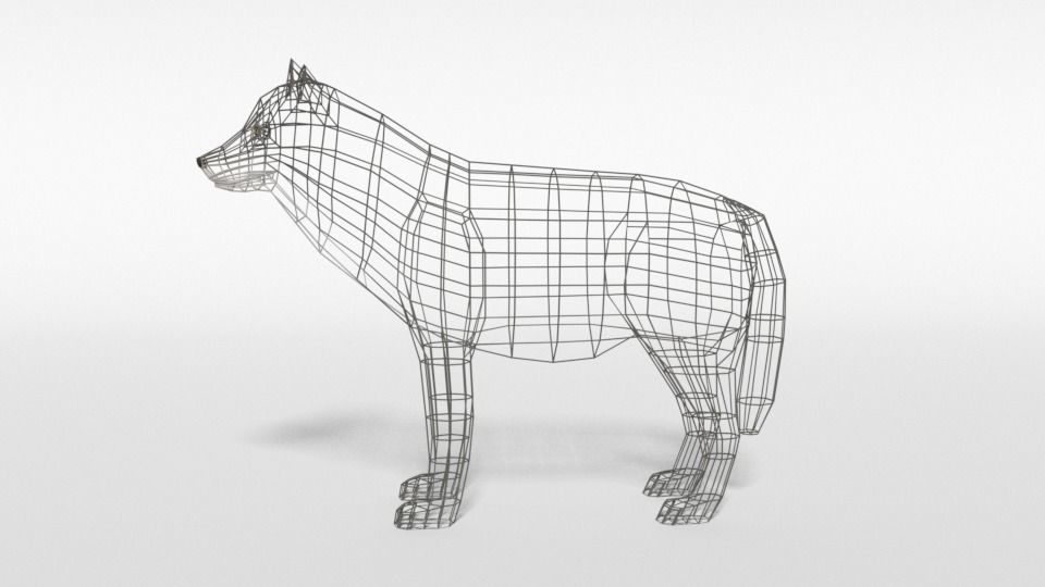 Low Poly Forest Animals Pack 3D Model Collection_14