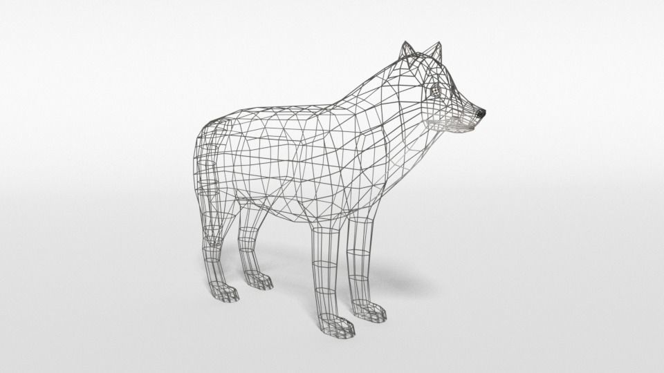 Low Poly Forest Animals Pack 3D Model Collection_16