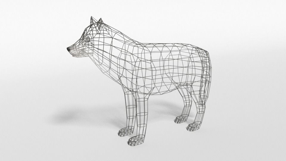 Low Poly Forest Animals Pack 3D Model Collection_15