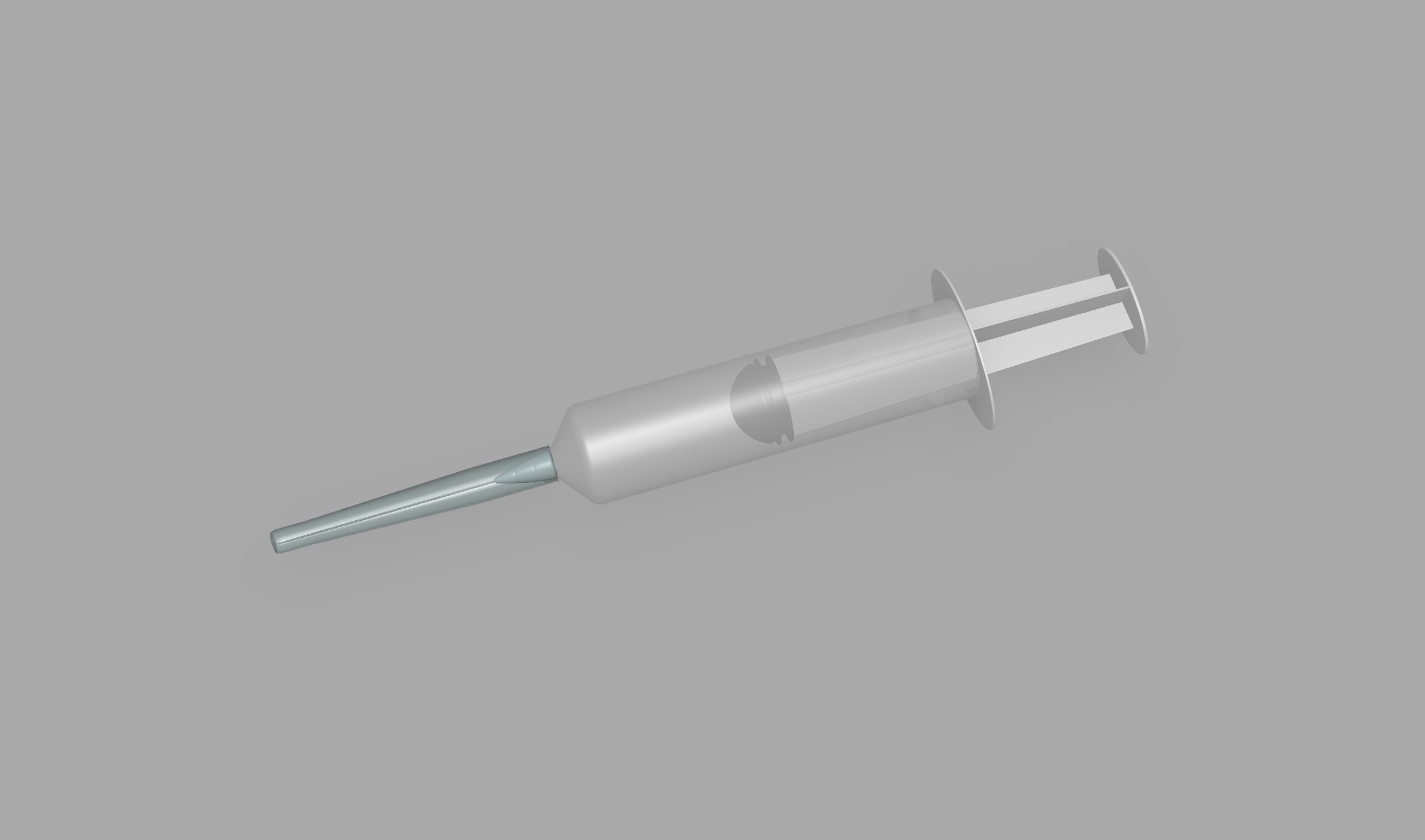 syringe injection 3D model_5