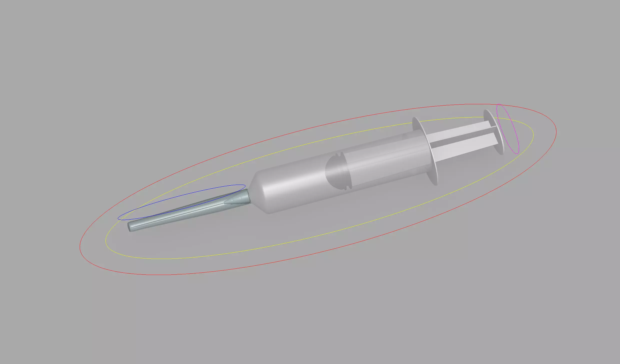syringe injection 3D model_0