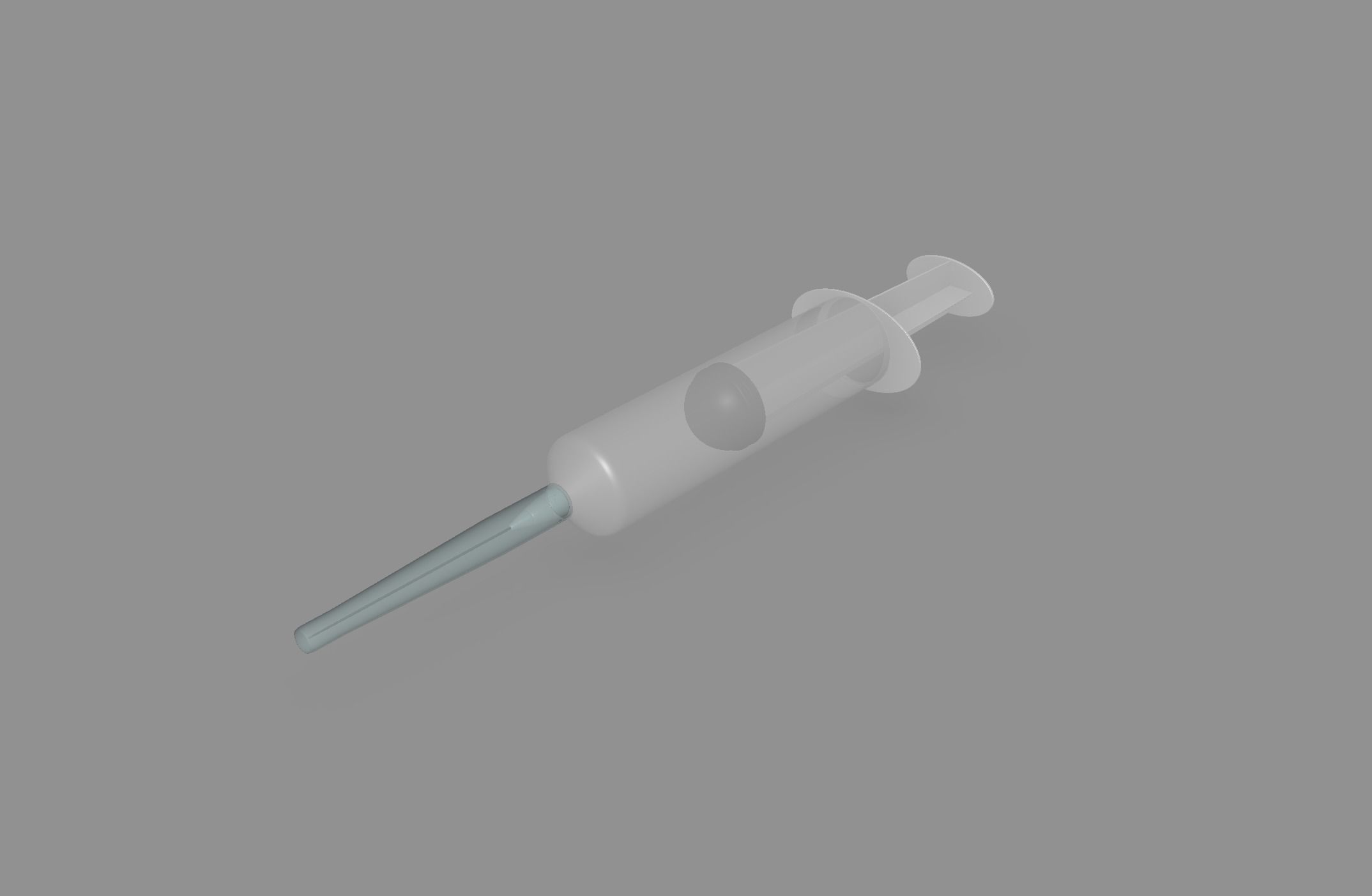 syringe injection 3D model_3