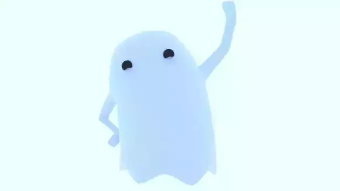 Cartoon ghost