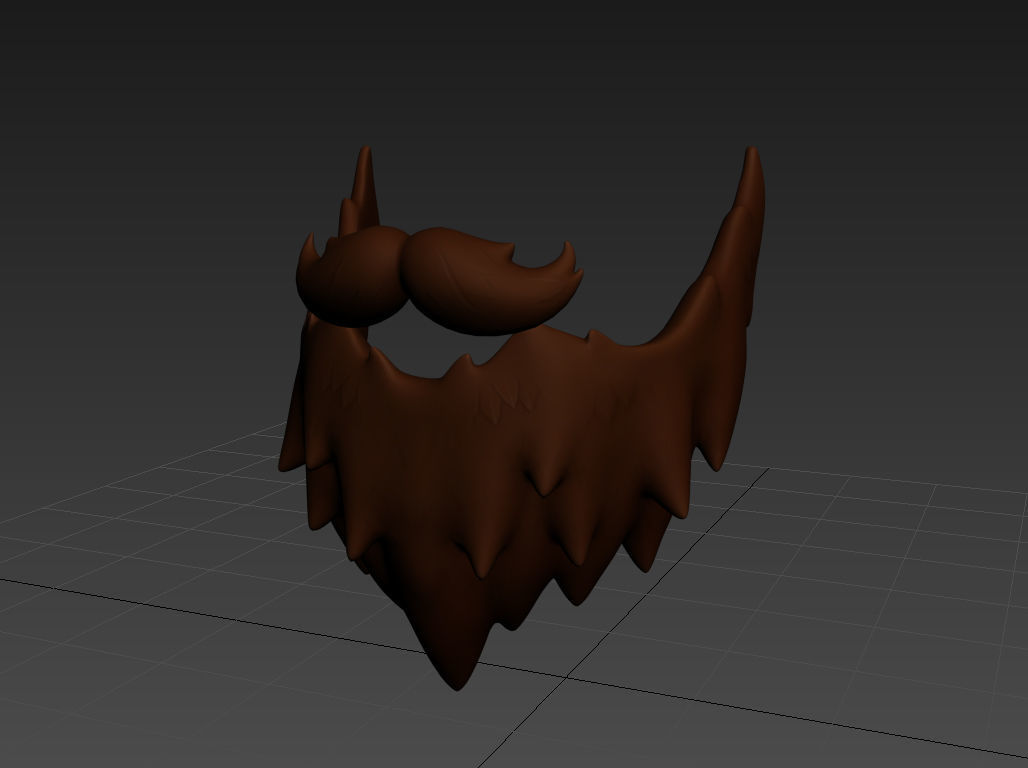 Beard 3D model_19