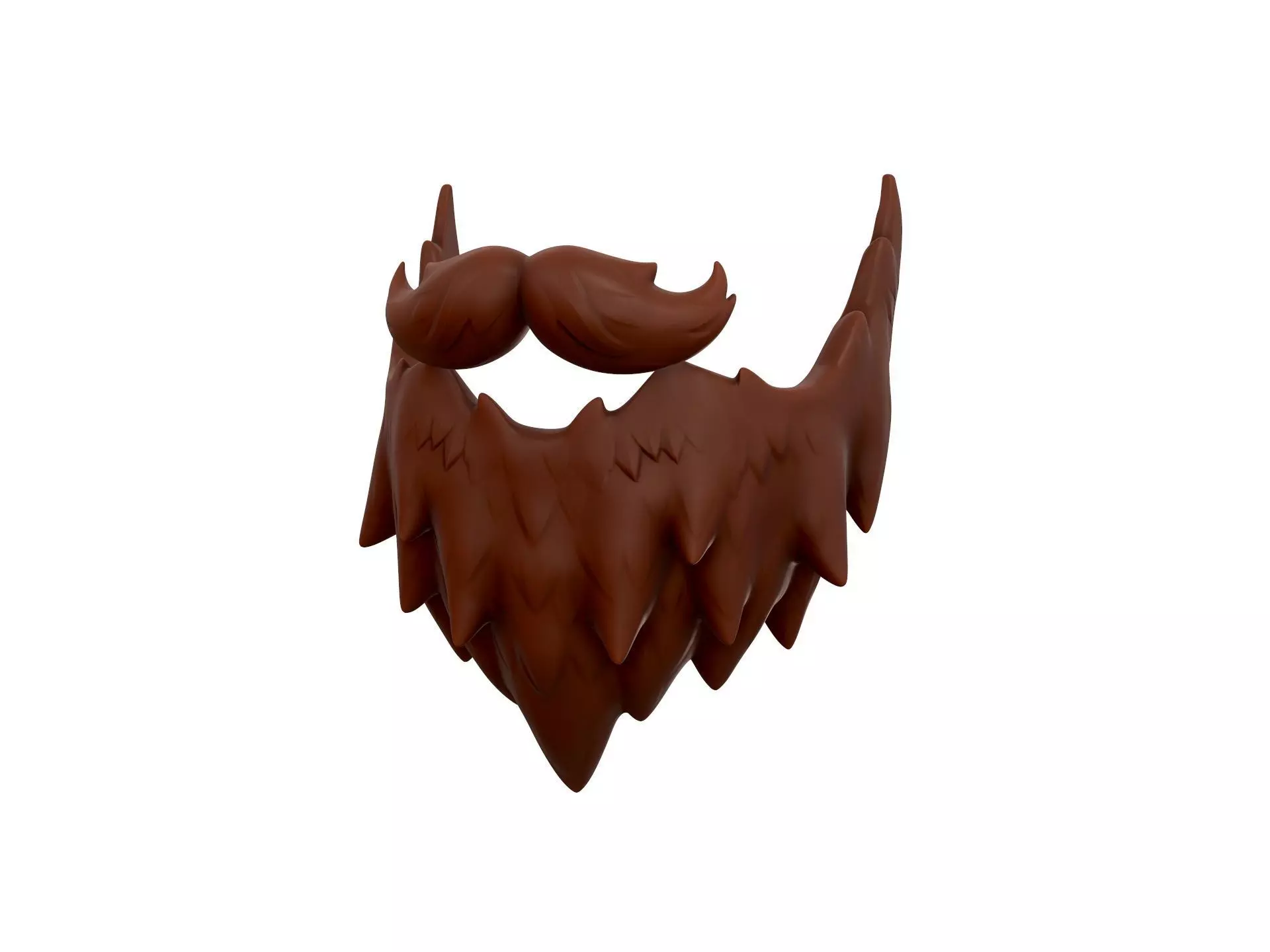 Beard 3D model_0