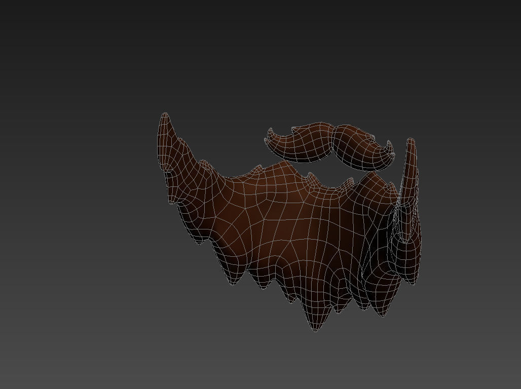 Beard 3D model_21