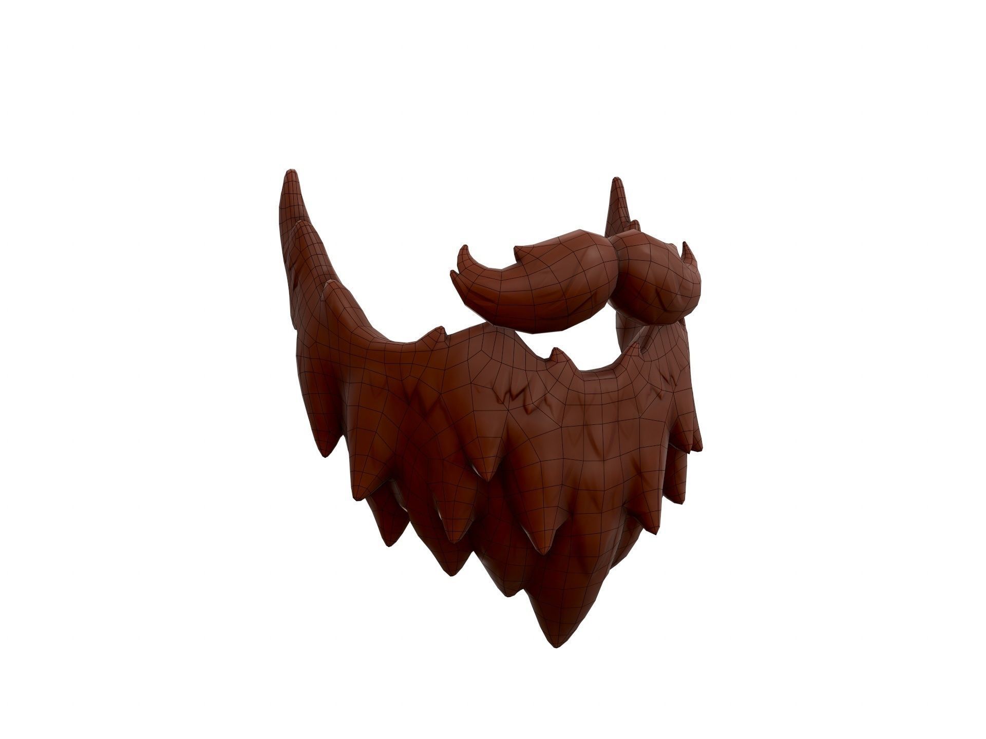 Beard 3D model_8