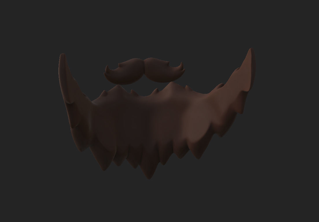 Beard 3D model_15