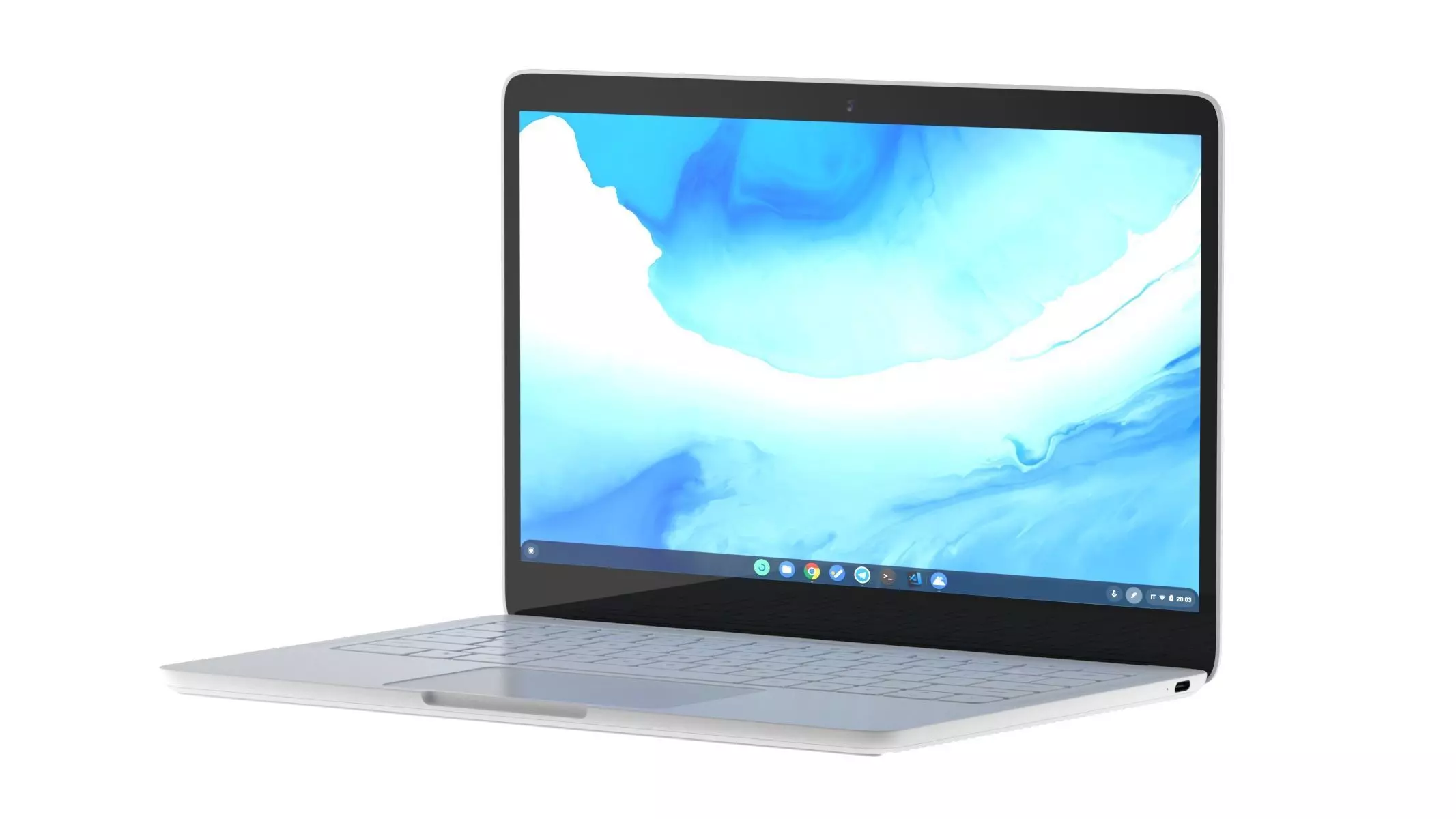 Google Pixelbook Go 3D model_0