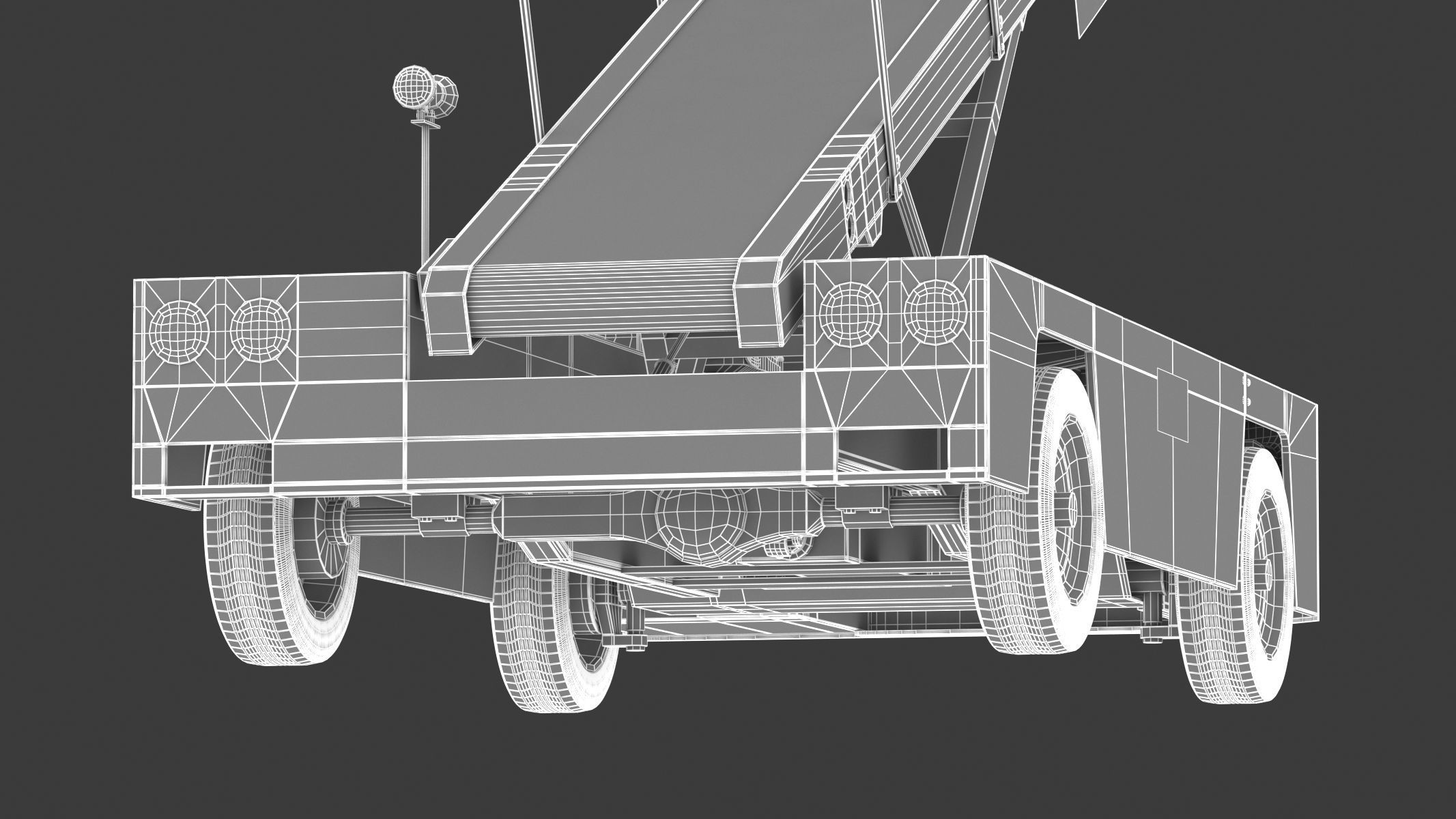 Airport Conveyor Belt Loader TUG 660 3D model_17