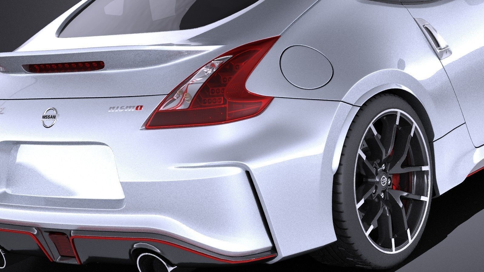 Nissan 370z Nismo 2017 VRAY 3D model_3