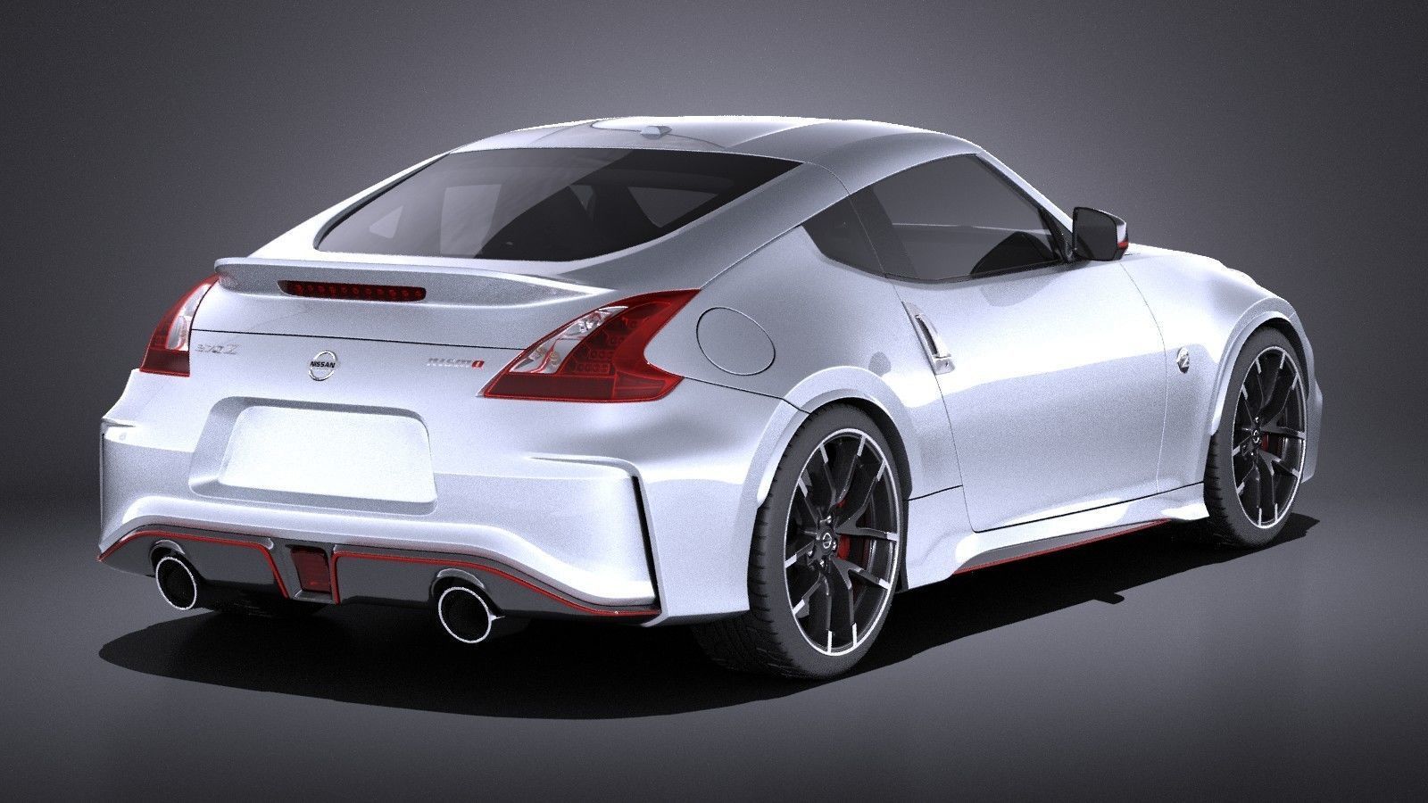 Nissan 370z Nismo 2017 VRAY 3D model_5