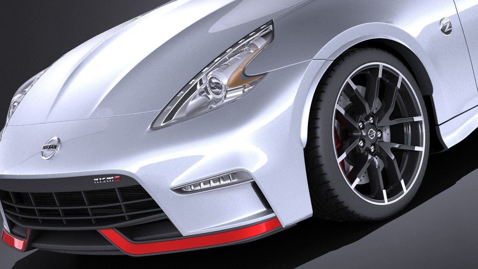 Nissan 370z Nismo 2017 VRAY 3D model_2