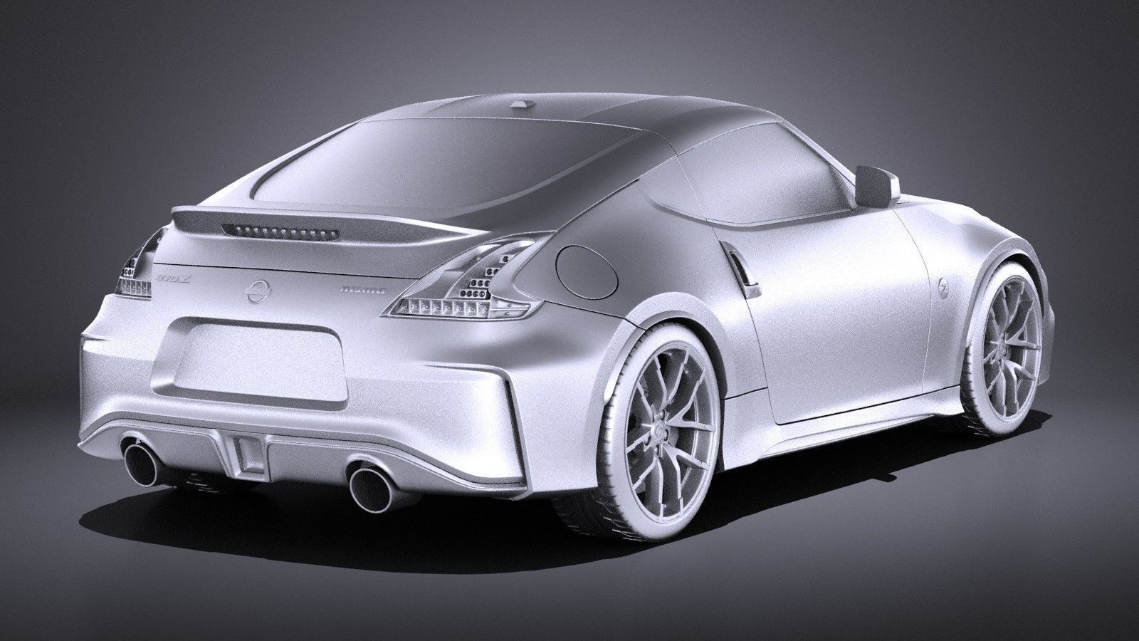 Nissan 370z Nismo 2017 VRAY 3D model_11