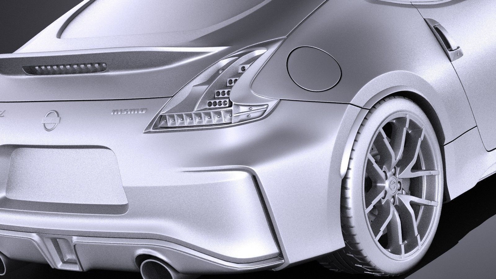 Nissan 370z Nismo 2017 VRAY 3D model_10