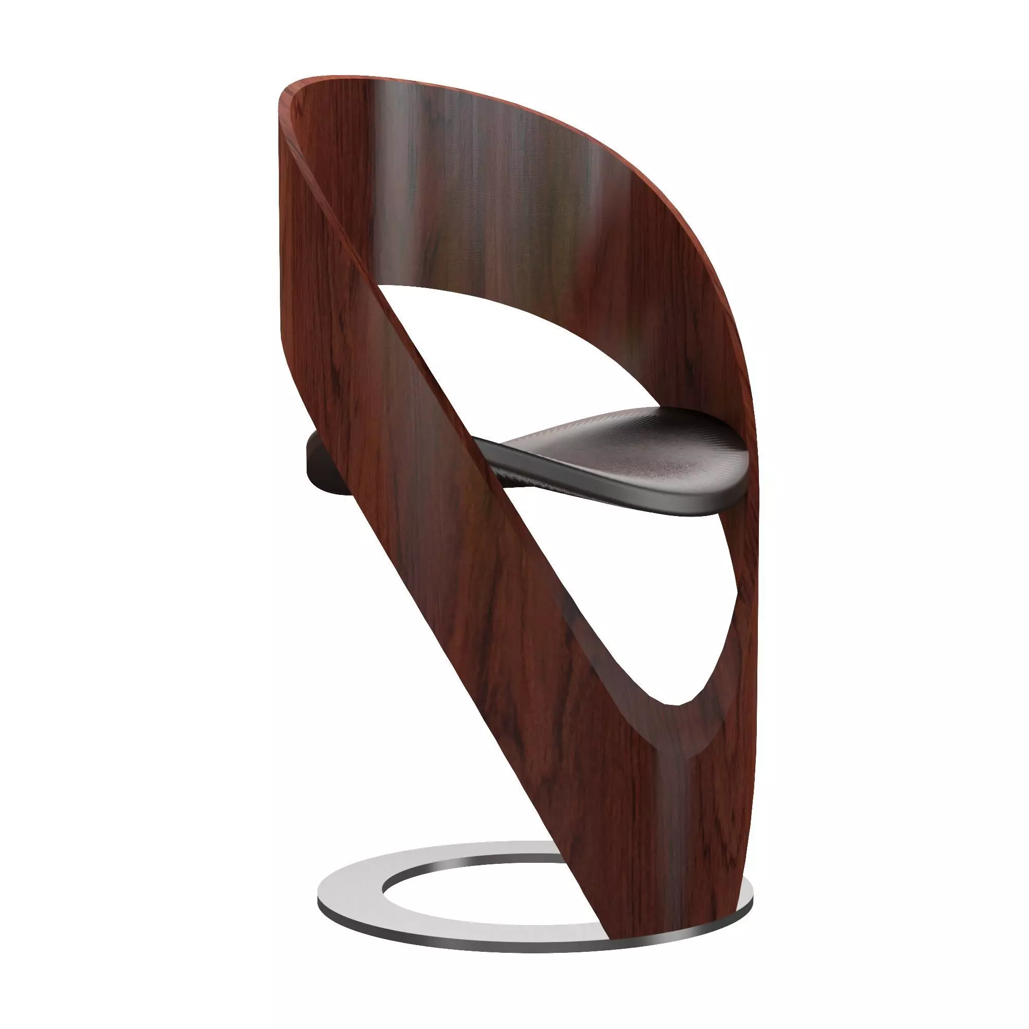 modeling and rendering chair Low-poly 3D model