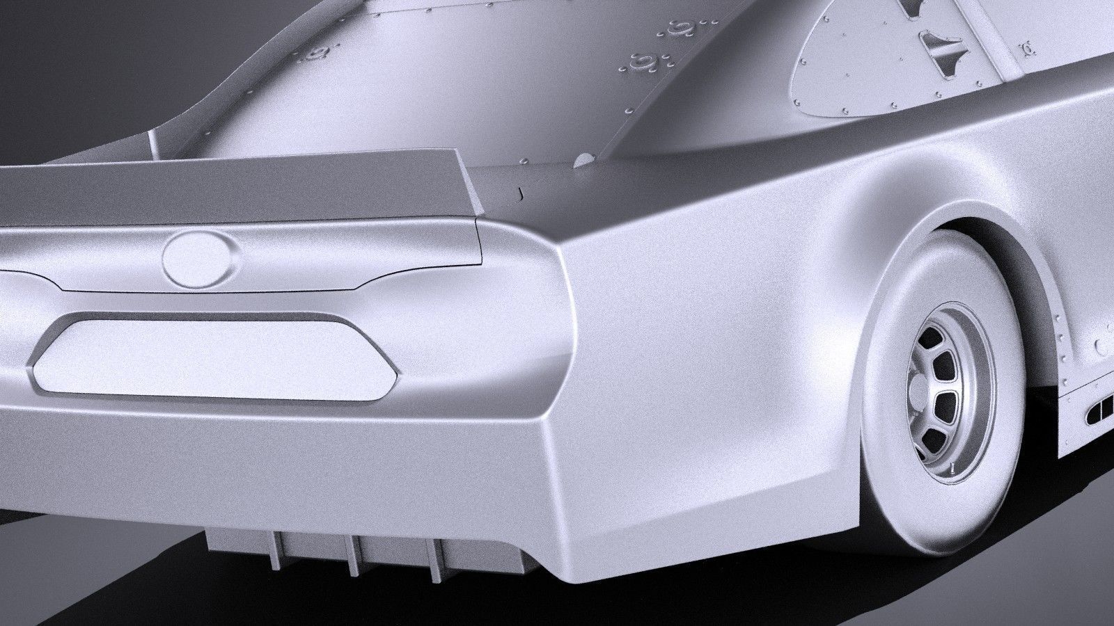 Nascar Toyota Camry DeWalt Matt Kenseth 2017 VRAY 3D model_13