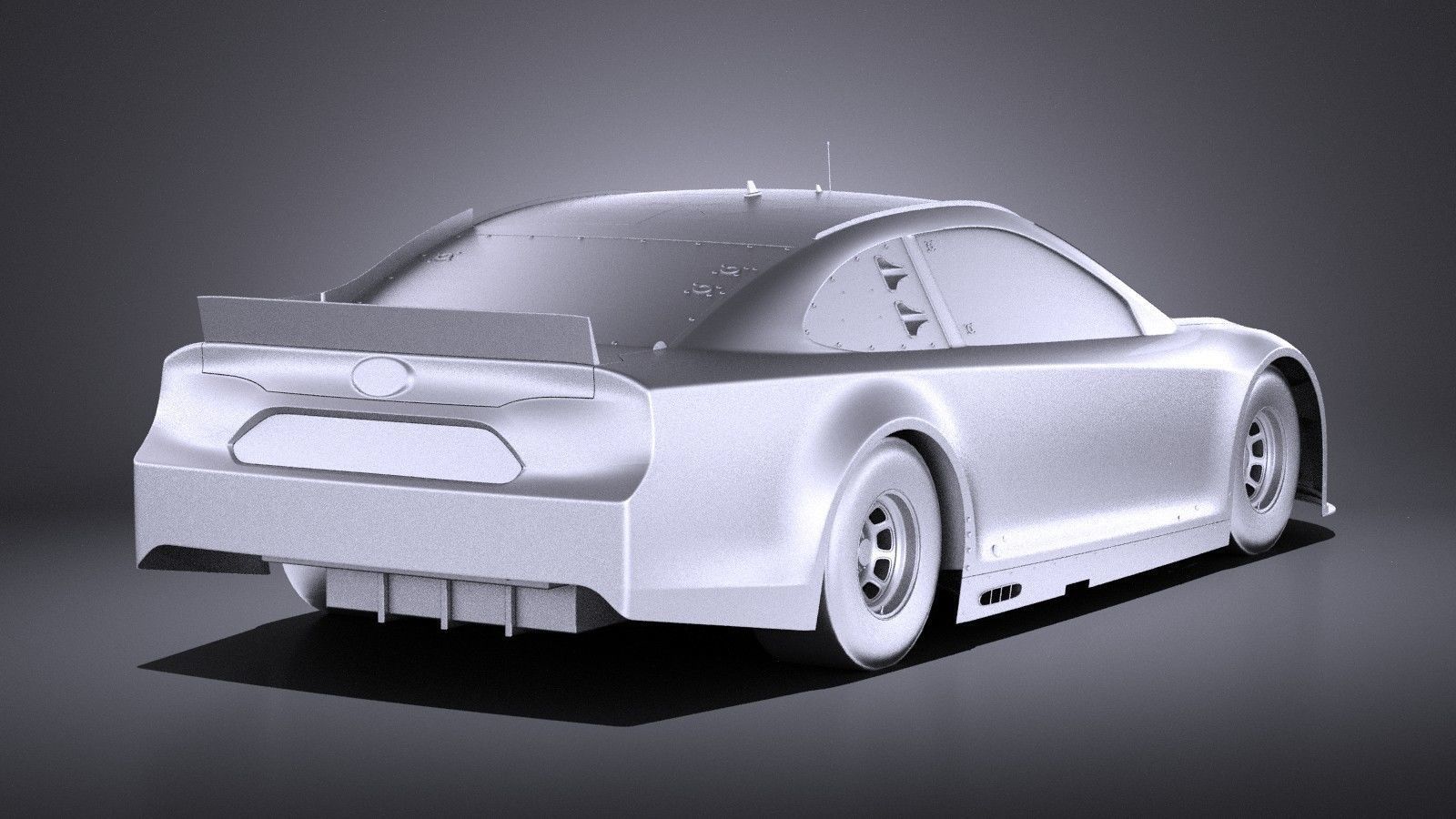 Nascar Toyota Camry DeWalt Matt Kenseth 2017 VRAY 3D model_14