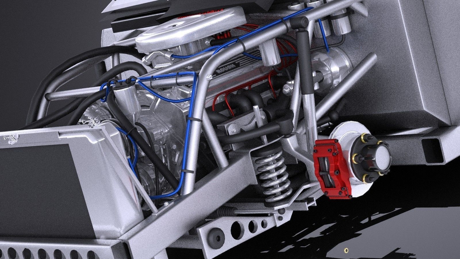 Nascar Toyota Camry DeWalt Matt Kenseth 2017 VRAY 3D model_9