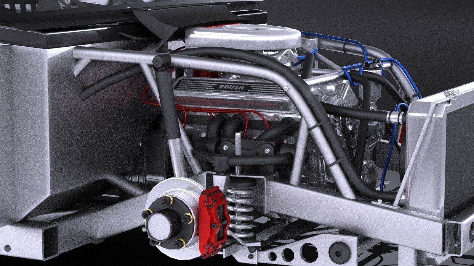 Nascar Toyota Camry DeWalt Matt Kenseth 2017 VRAY 3D model_8