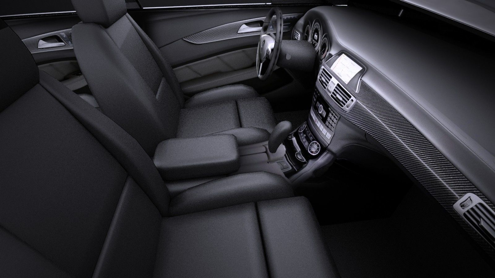 Mercedes-Benz CLS63 AMG Shooting Brake 2015 VRAY 3D model_10