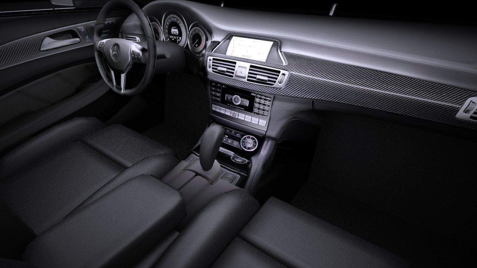 Mercedes-Benz CLS63 AMG Shooting Brake 2015 VRAY 3D model_9