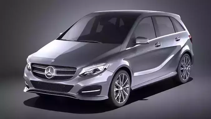 Mercedes-Benz B-Class 2016 VRAY