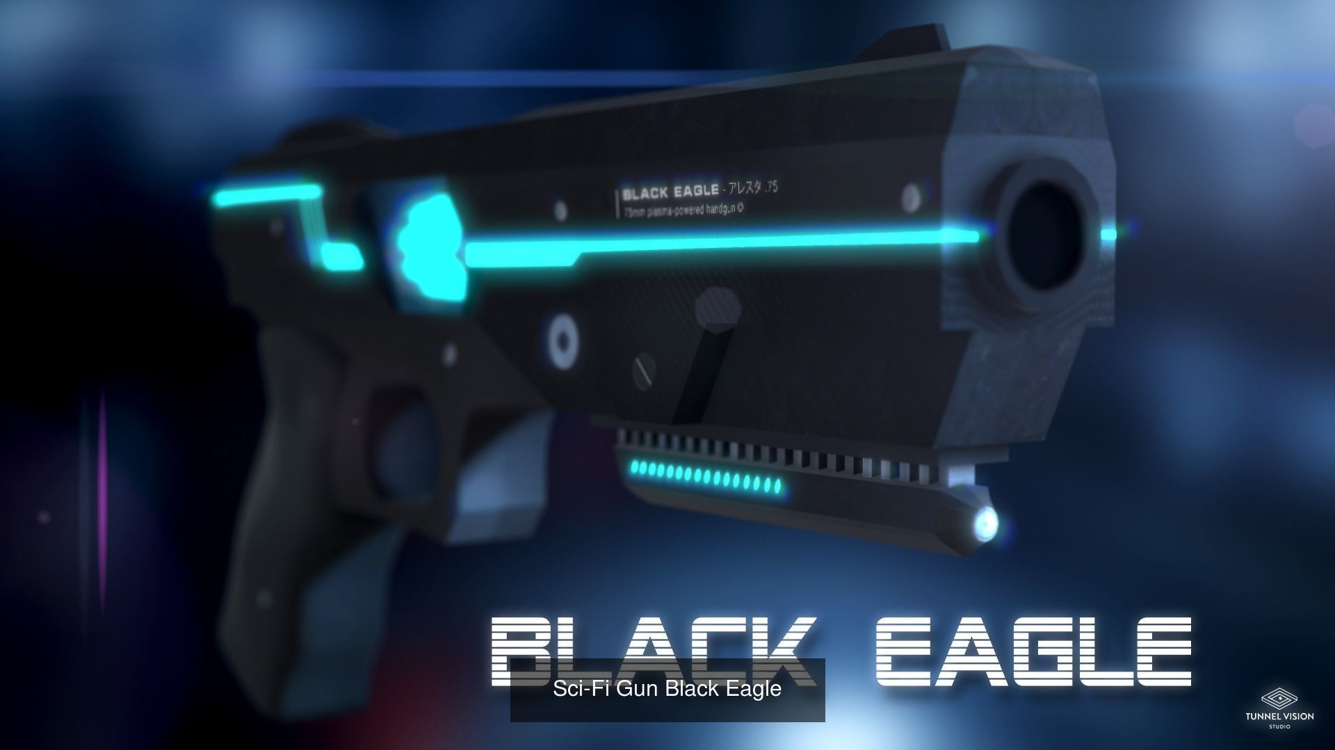 Sci-Fi Weapons Pack 3D Model Collection_4