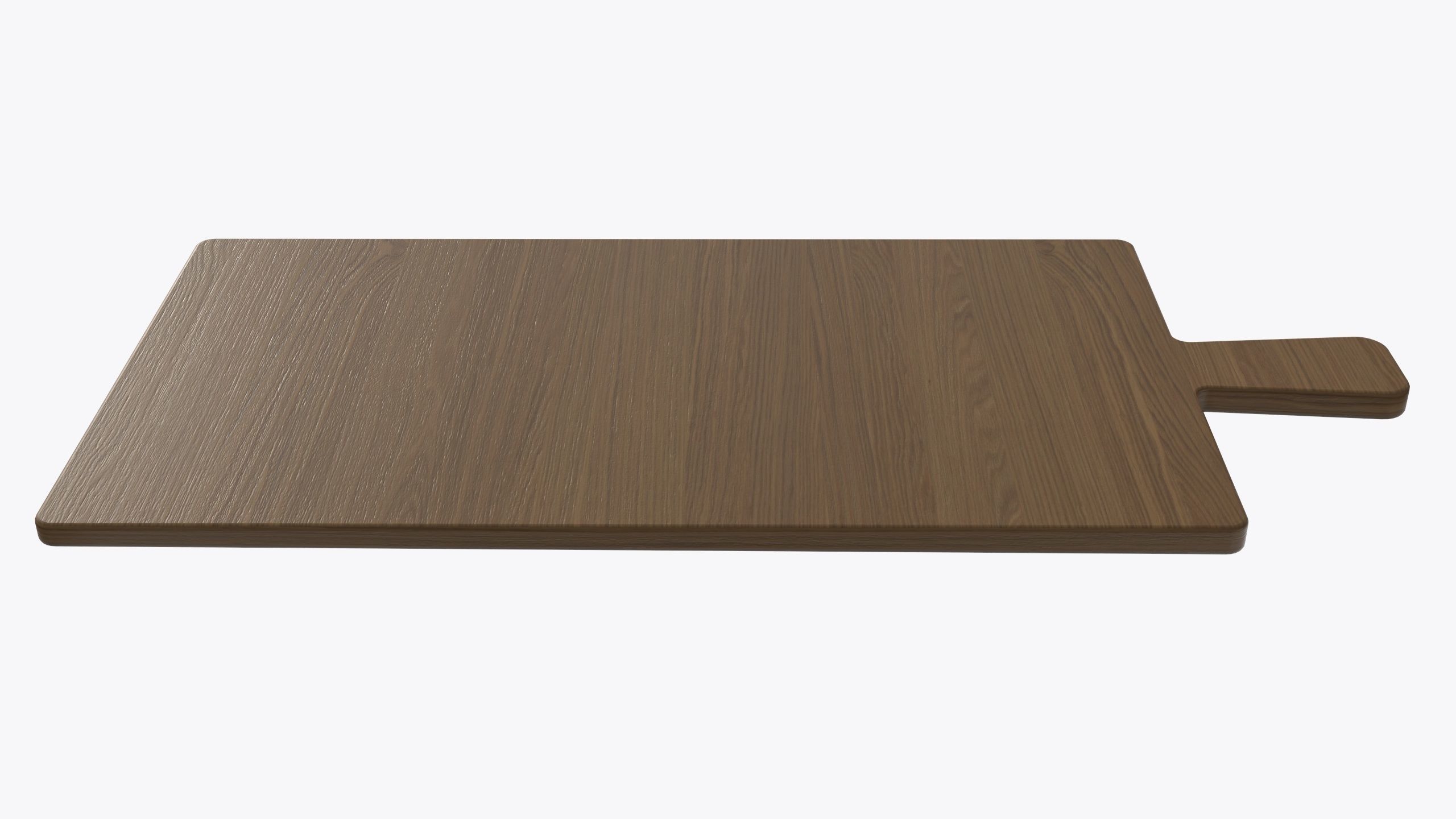 Wooden cutting board 3D model_1