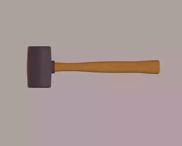 Rubber Mallet 3D model