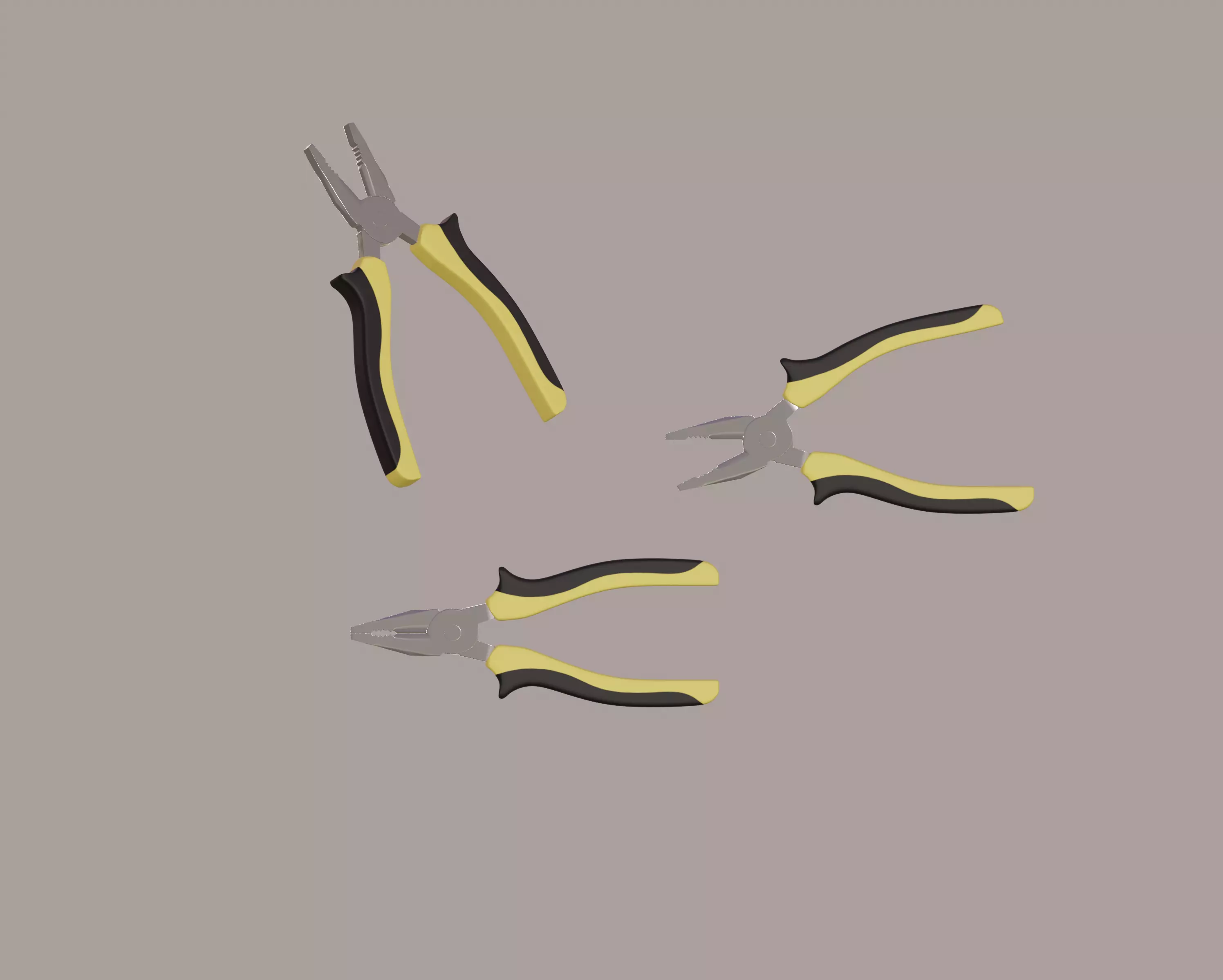 Combination Pliers 3D model