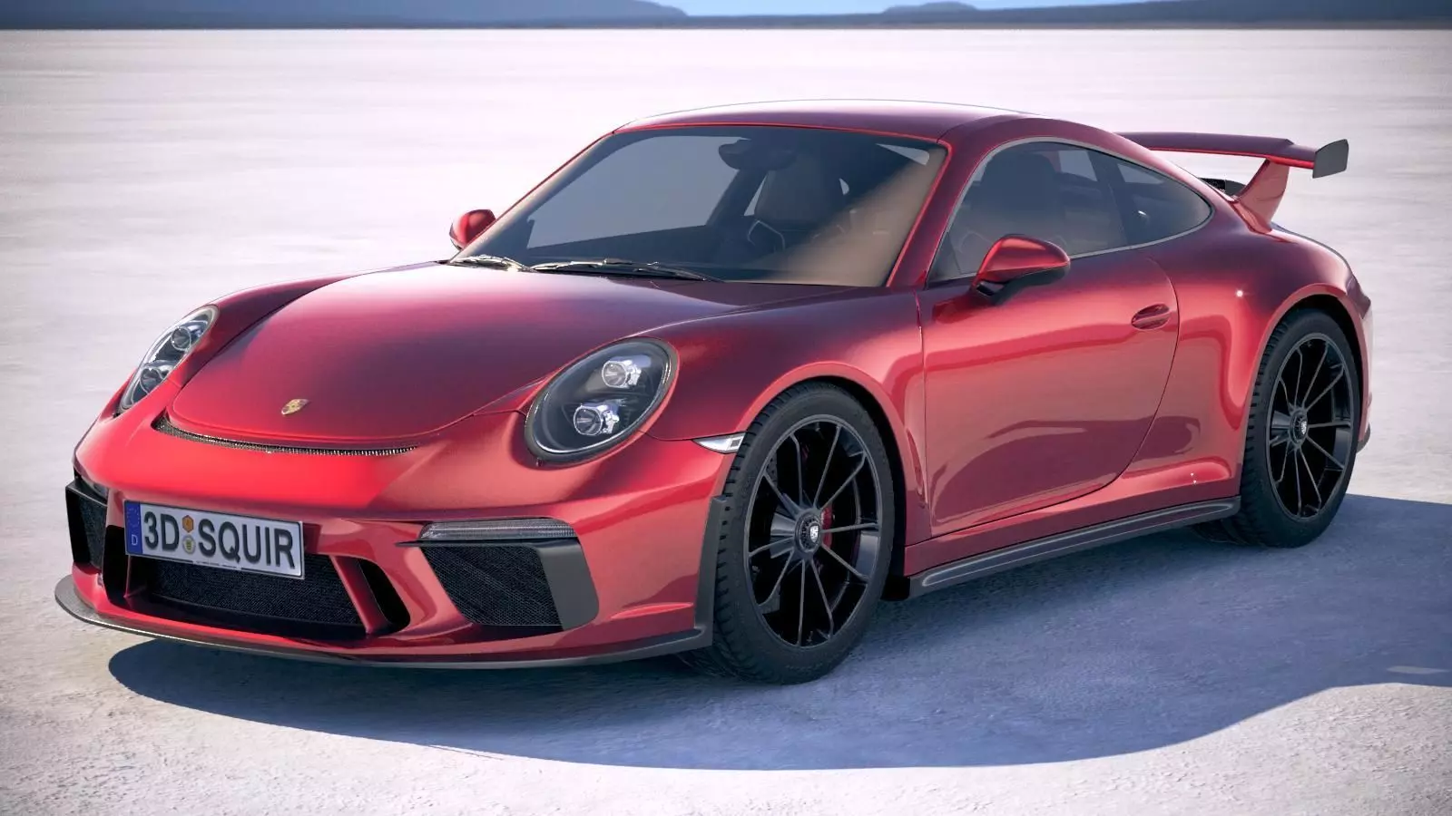 Porsche 911 GT3 2018 3D model_0