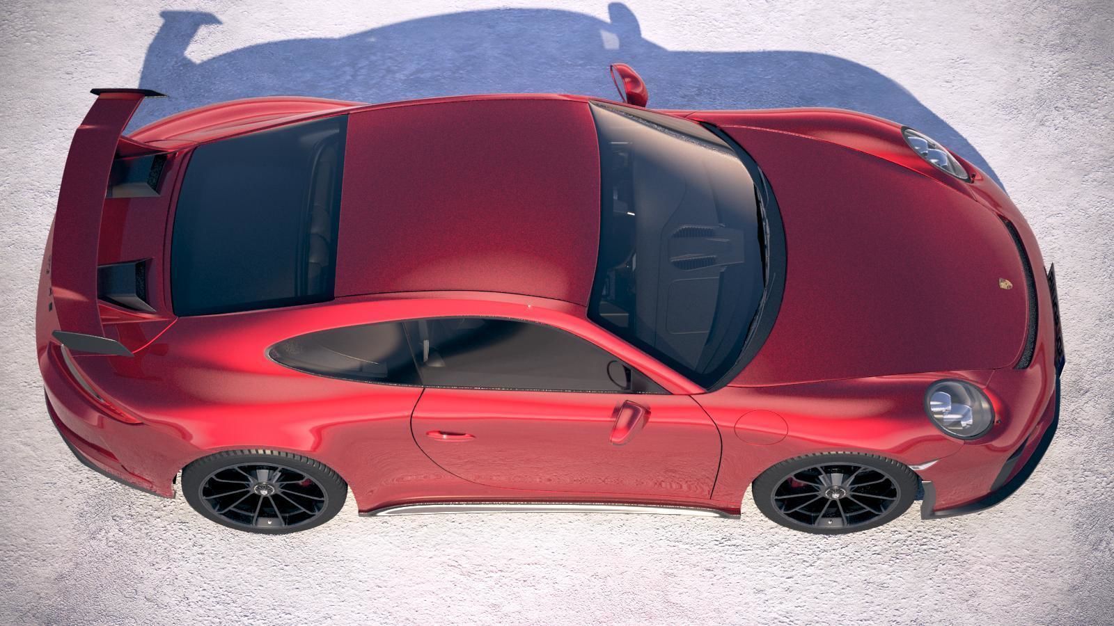 Porsche 911 GT3 2018 3D model_7