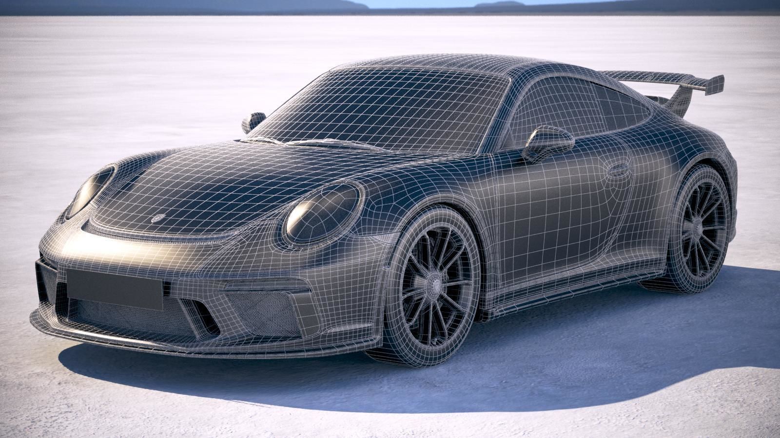 Porsche 911 GT3 2018 3D model_22