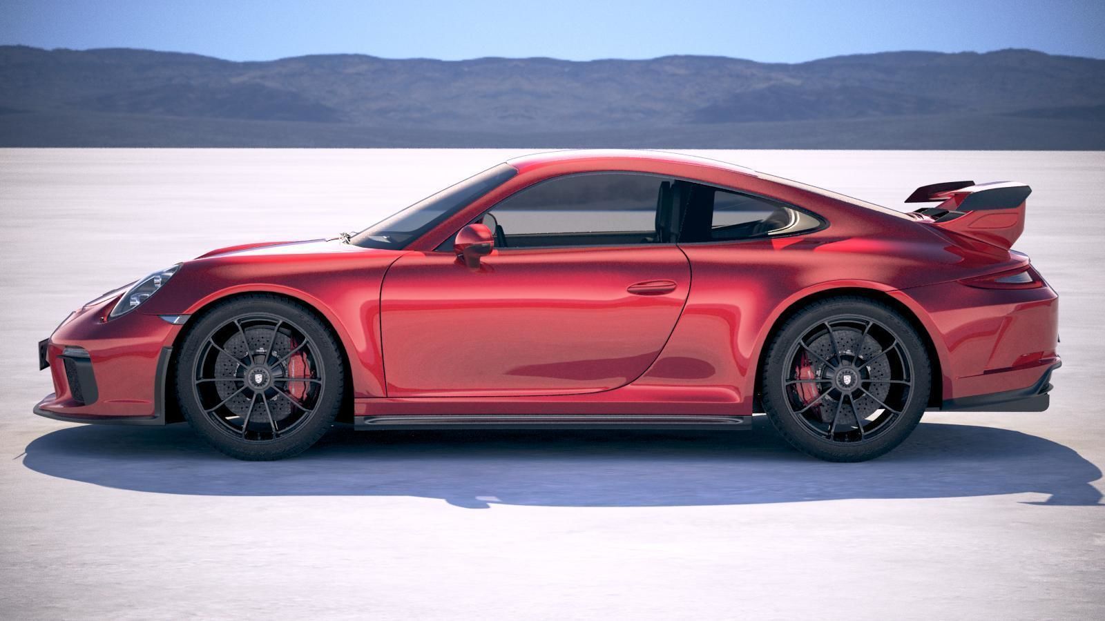 Porsche 911 GT3 2018 3D model_6