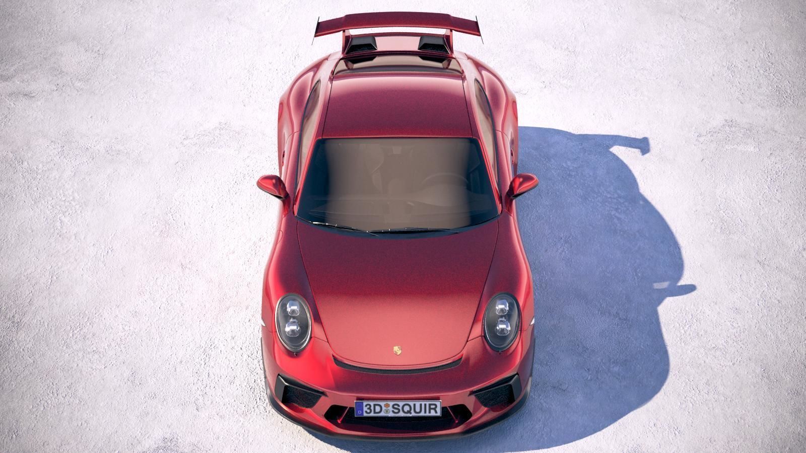 Porsche 911 GT3 2018 3D model_8