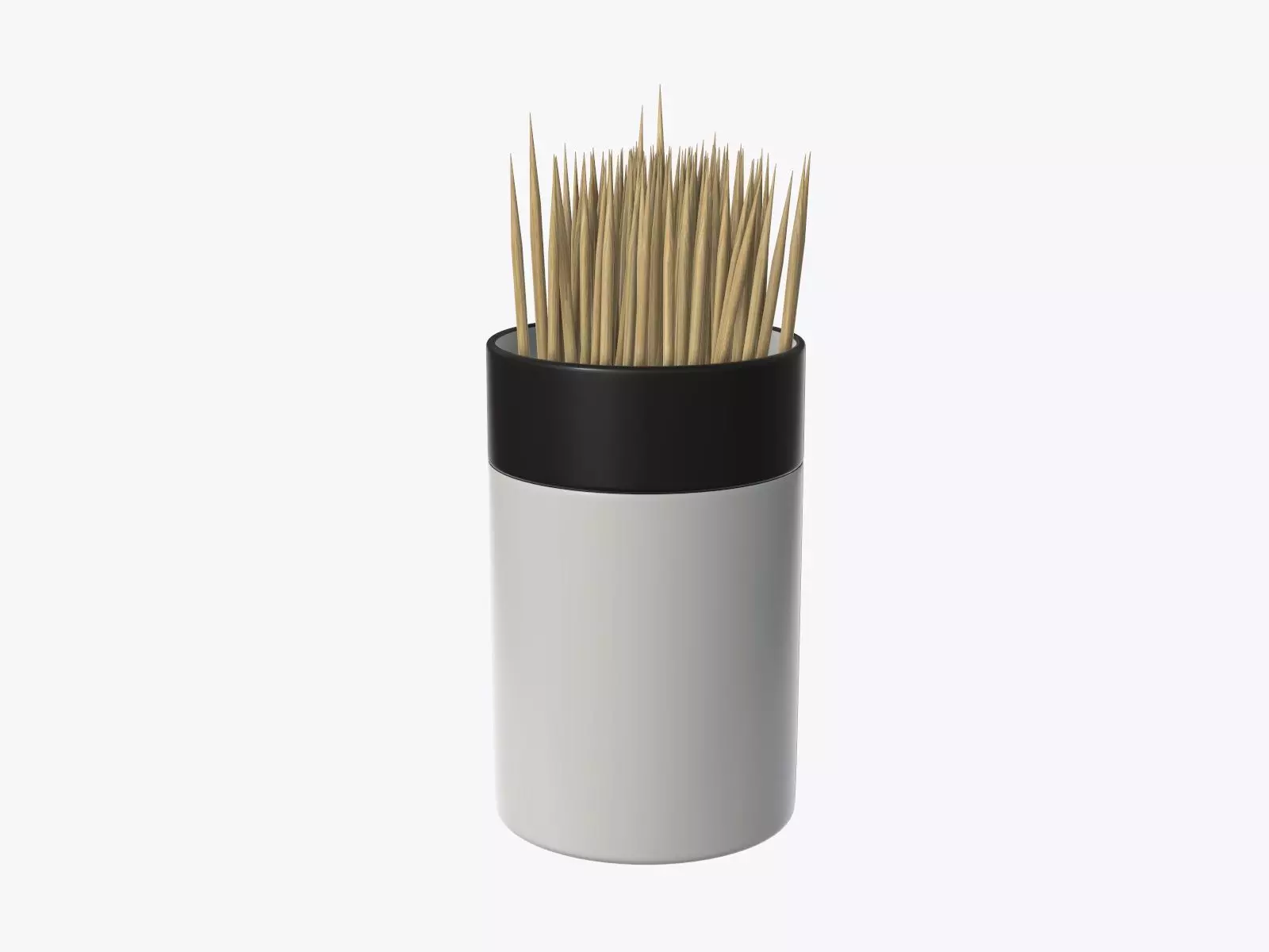 Toothpick with holder 3D model_0