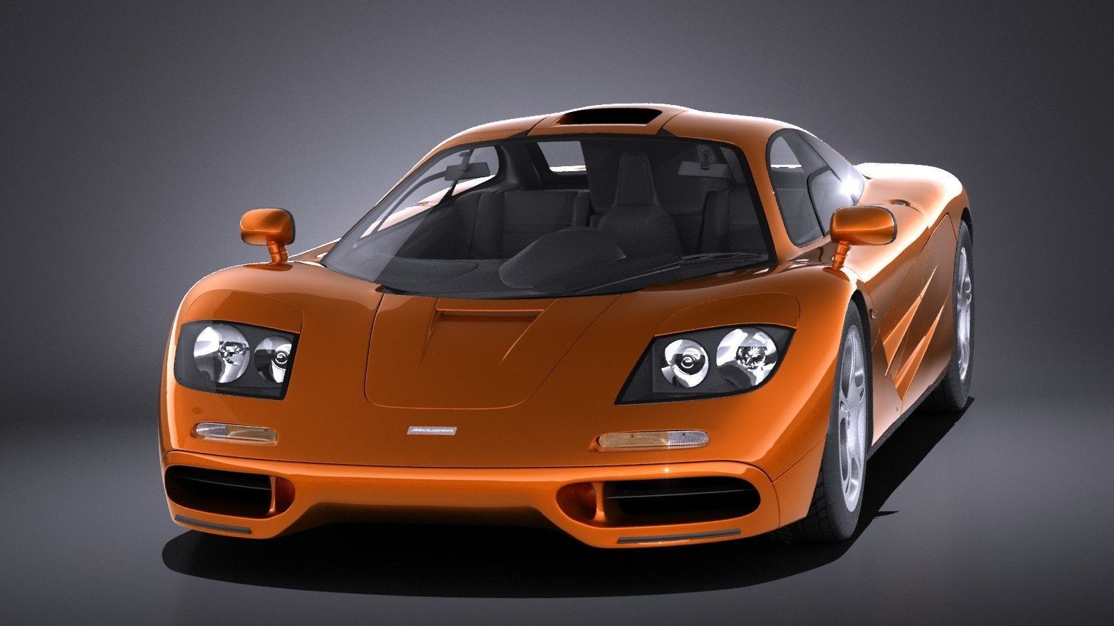 McLaren F1 1994-1998 VRAY 3D model_1