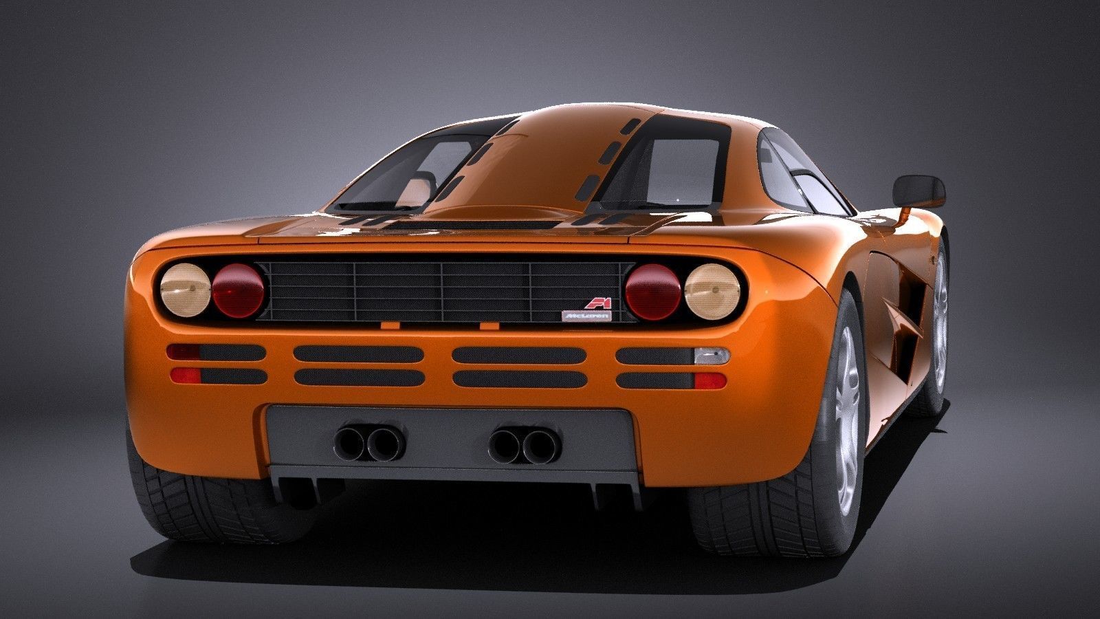 McLaren F1 1994-1998 VRAY 3D model_4